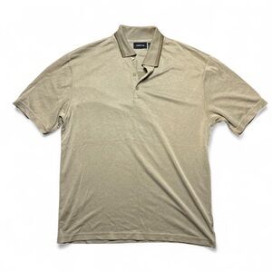 Men's Short Sleeve Claiborne Polo Shirt - Beige